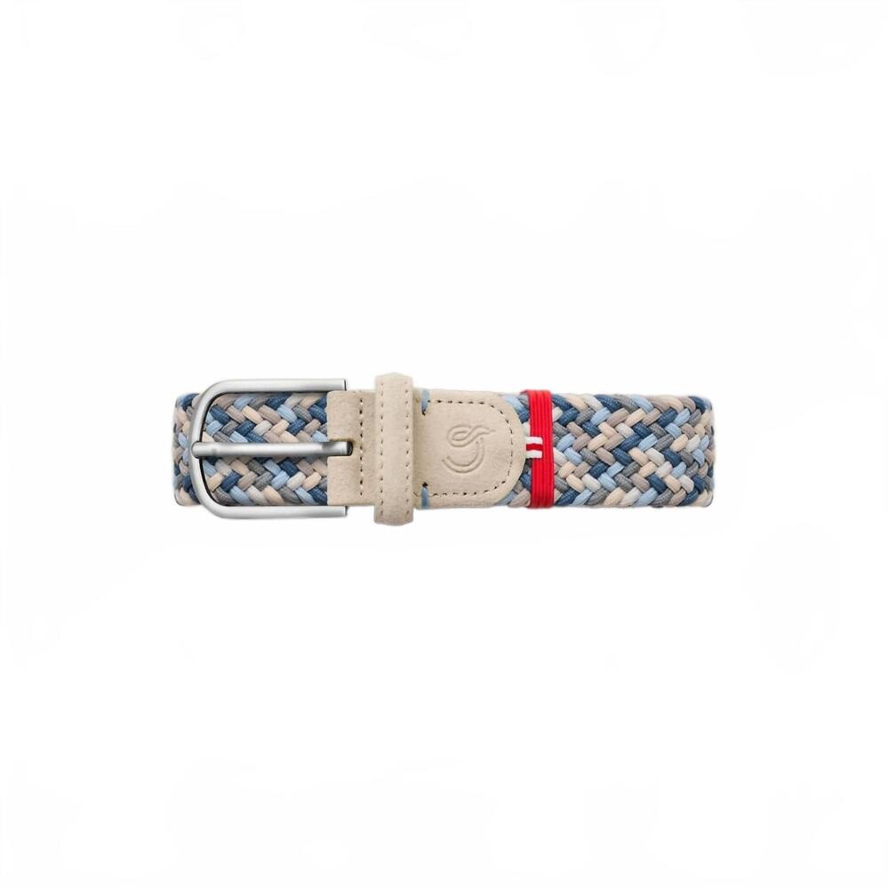NEW LA BOUCLE men's santa barbara belt in blue/beige